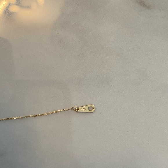 Diamond butterfly necklace - Picture 2 of 5